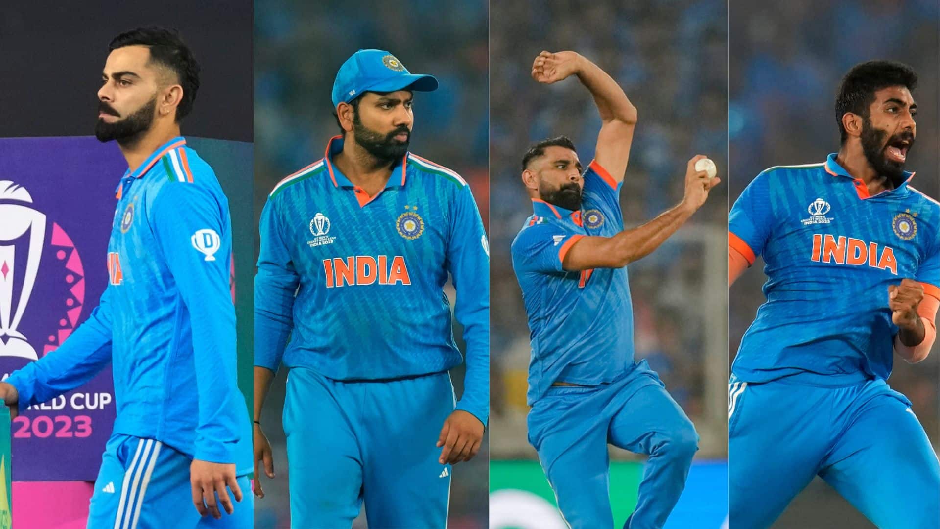 Kohli, Rohit, Shami, Bumrah In; Here’s ICC World Cup Team Of The Tournament